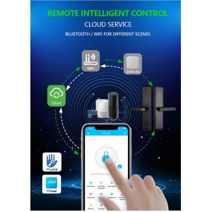 China Biometric Keyless Fingerprint Door Lock Smart For Home Apartments Office Hotel supplier