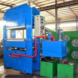 China 11kw Curing Rubber Molding Machine Rubber Bearing Making Machine supplier