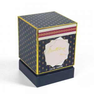 China Printed Luxury Perfume Decorative Gift Box Cardboard Cosmetics Perfume Box supplier