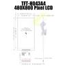 China Sunlight Readable TFT LCD Module 4.3 Inch 480x800 NT35510 wholesale