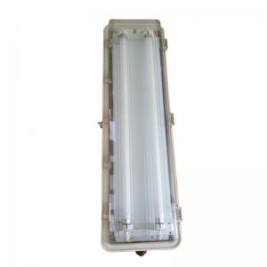 China T8 / T10 Explosion Proof Fluorescent Lighting , Cold White Tube Light Fixtures supplier