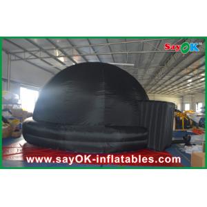 China 15m  Hangout Oxford Cloth Inflatable Dome Structures Digital Projection Show Use supplier