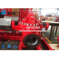 China Red Color Diesel Engine Fire Pump / Fire Fighting Pumps 1500gpm @ 125-135PSI on sale