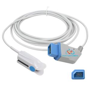 China Material do sensor TPU do trapézio 15P 3M Gray Adult Pediatric Reusable Spo 2 do sensor Spo2 supplier