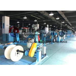 China Extruding PVC PE Wire Extrusion Machine Easy Operation Wire Stranding Machine supplier