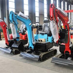 EPA Moving Type  Micro Mini Excavator CE Design 1.2 Ton Mini Digger