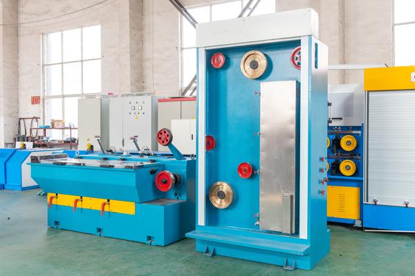Multiple Drawing Passe Intermediate Copper Wire Drawing Machine Inlet 3.5mm Min Outlet 0.4mm