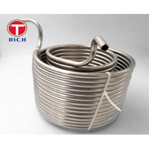 40L 9.52X0.6 Mm 304 Stainless Steel Coil For Beer Wort Chiller Cooling Coil Diameter  Tube Coiling