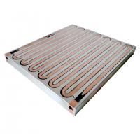 China Custom liquid cooling heatsink aluminum cold plate with cooper tubes water cooling plate on sale