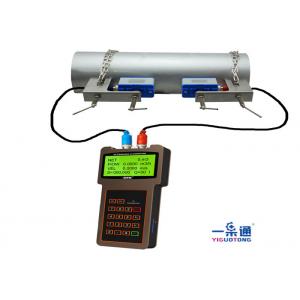 China Durable Portable Ultrasonic Flow Meter , Ultrasonic Water Meter ABS Housing Material supplier
