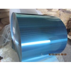 China Various Width Color Coated Aluminum Coil / 0.145 MM Blue Aluminum Coil Stock supplier