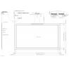 5V Multi Touch Capacitive Touch Screen 32 Inch USB Controller With AG Coating