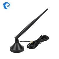 China Plastic SMA Whip Antenna , GPRS Magnet Base Antenna 850M / 900M / 1900M / 1900M on sale