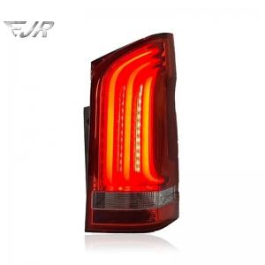 Taillight Assembly 16-20 For Mercedes Benz Vito Modified High End V Class LED Driving Turning Rear Tail Lights Flowing