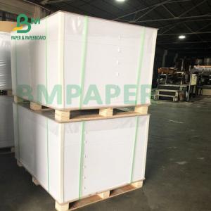 Glossy White Synthetic Paper Sheets , PET Sticker Paper Waterproof For Printing