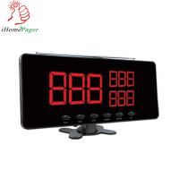 China restaurant ordering equipment wireless signal receiver LED display on sale