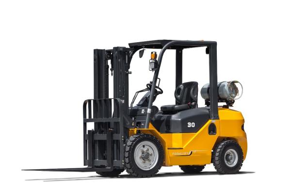 1.5 - 3.5 Ton Gas Power Gasoline LPG Forklift Four Wheel With Different Engine Option