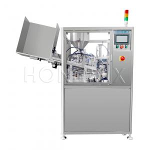 China Customized Auto Tube Filling And Sealing Machine For Cosmetic Cream Body Lotion supplier