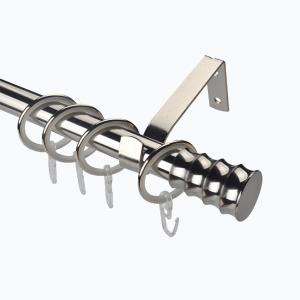 China Aluminum drapery Brackets Curtain Hook Extenders Handle Rod Set supplier