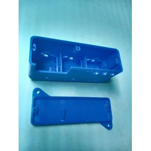 China High precision injection molding for plastic parts blue color custom plastic tooling supplier