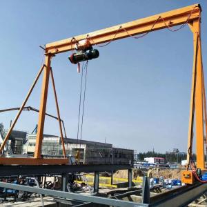 China pórtico Crane Simple Design Detachable Moving de 6.5T Max Width 10m Warehouse libremente supplier