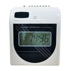 China TIMMY Factory Price Punch Card Time Clock Digital Time Recorder Electronic Date Time Stamp Machine supplier