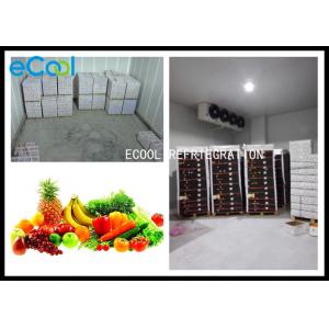 Large Cold Storage Of Fruits And Vegetables With Refrigeration Cold Room Panels