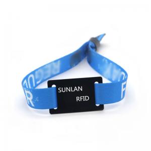 China Fabric Wristband Woven Wristband for Event / Payment Application supplier