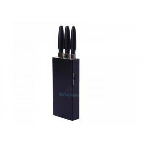 3 Antennas Pocket Cell Phone Jammer Block GSM 3G Signals With 2000mA Battery
