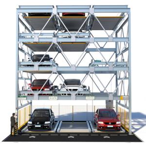 Automated Mechanical Vehicle Puzzle Parking System Smart Car Sliding Lift System