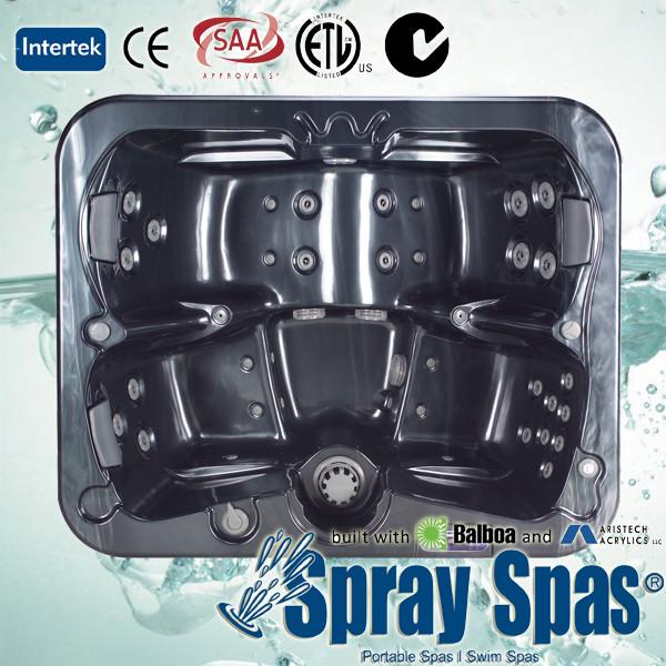 220V / 16A, RCD protected circuits, balboa control outdoor portable spas hot tubs E-370s
