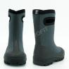 Black 32EU Neoprene Waterproof Rain Boots For Kids Warm