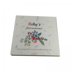 China Fancy Custom Softcover Child Coloring Memory Book / Baby Record Book supplier