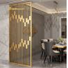 China PVD Stainless Steel Room Divider , 30mm Laser Cut Decorative Steel Privacy Panel wholesale