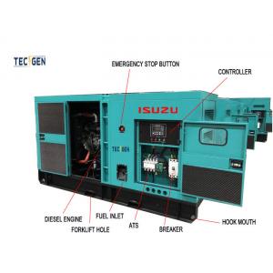 Silent Diesel Generator 30kW Isuzu Diesel Generator With Integrated-fuel-tank