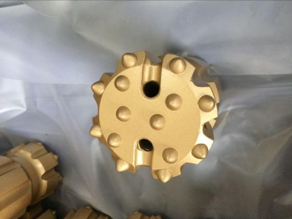 T45 Normal / Retrac Threaded Button Bit Top Hammer Drill Bits 57 Mm To 102 Mm