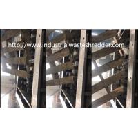China Waste Pallet Four Shaft Shredder Wear Resistance Stable Working Large Capacity on sale