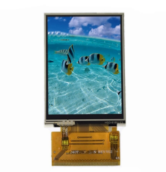 China 2.4 Inch TFT LCD Touch Screen with 240x320 Resolution 4 White LED Backlight and -20°C to 70°C Operating Temperature wholesale