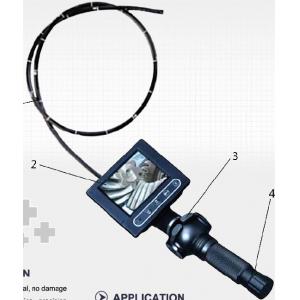 Borescope, waterproof, portable, anti-corrosive, bents horizontally and vertically, CCD im