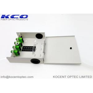 China 8 Core Fiber Optic Terminal Box FTB OTB Wallmount FTTH SC/APC Duplex Steel Tape supplier