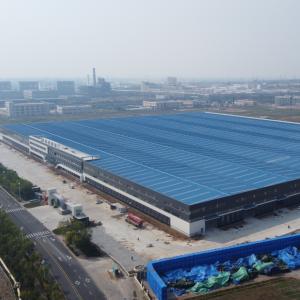 China Edificios de Warehouse de la logística de la estructura del marco de acero con el palmo grande wholesale