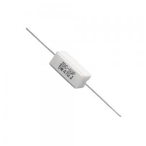 industry power Ceramic Wirewound Resistors , 2W-25W Axial Lead Resistor