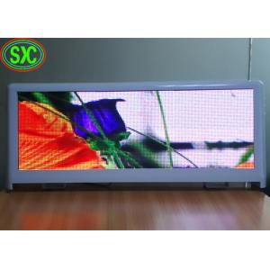 Taxi Roof Outdoor Advertising LED Display Screen With USB Adopt Wifi 3G Control System