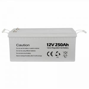 12v LiFePO4 Energy Storage Battery 200ah 250ah Gel Lead Acid Battery