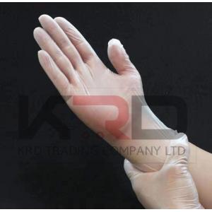Clear Disposable Powder Free PVC /Vinyl Gloves  PVC material safety hand Disposable Gloves