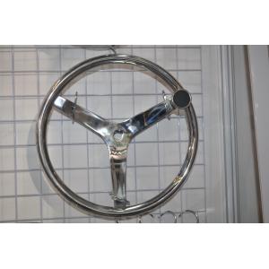 Marine 3 Spoke Stainless Steel Boat Steering Wheel from China supplier