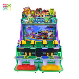 500W Ticket Redemption Game Machine Coin Op 4 Player Water Shooting Game Arcade Machine