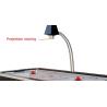 New Style Air Hockey Game Table Chromed Metal Corner With Projection Scorer