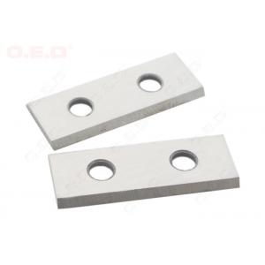 2 Holes Cemented Carbide Inserts , Tungsten Carbide Wood Turning Inserts Cutting Tools