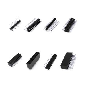 China 40 vertical masculina del Pin 2.54m m Pin Header Connector Single Row para automotriz supplier